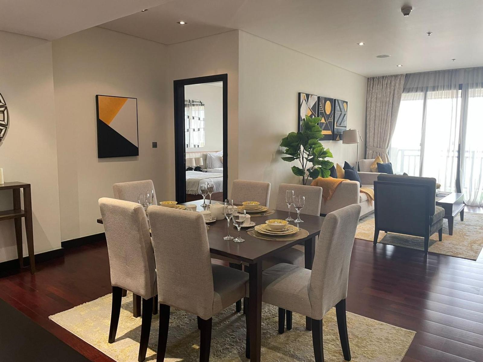Anantara Hotel Apartment Palm Jumeirah Connected Anantara Hotel دبي المظهر الخارجي الصورة